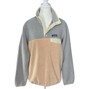 Patagonia Women's Rosewater Lightweight Synchilla Snap-T Pullover L/C44.25